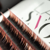 Two Tone Colored Lashes - Mink